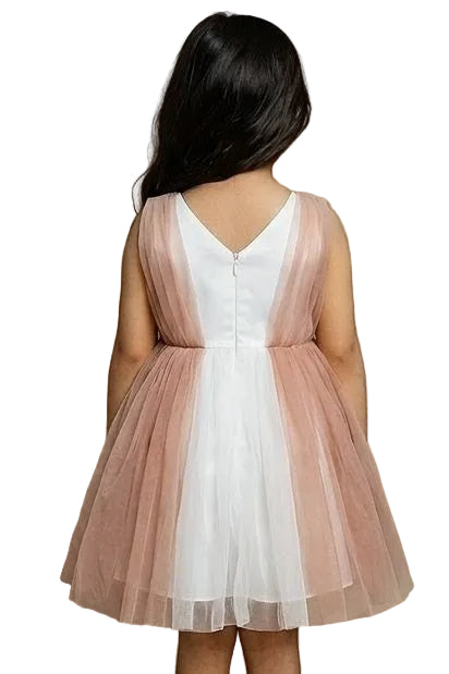 Shaquib Dusty Rose Radiance Party Dress