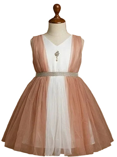 Shaquib Dusty Rose Radiance Party Dress