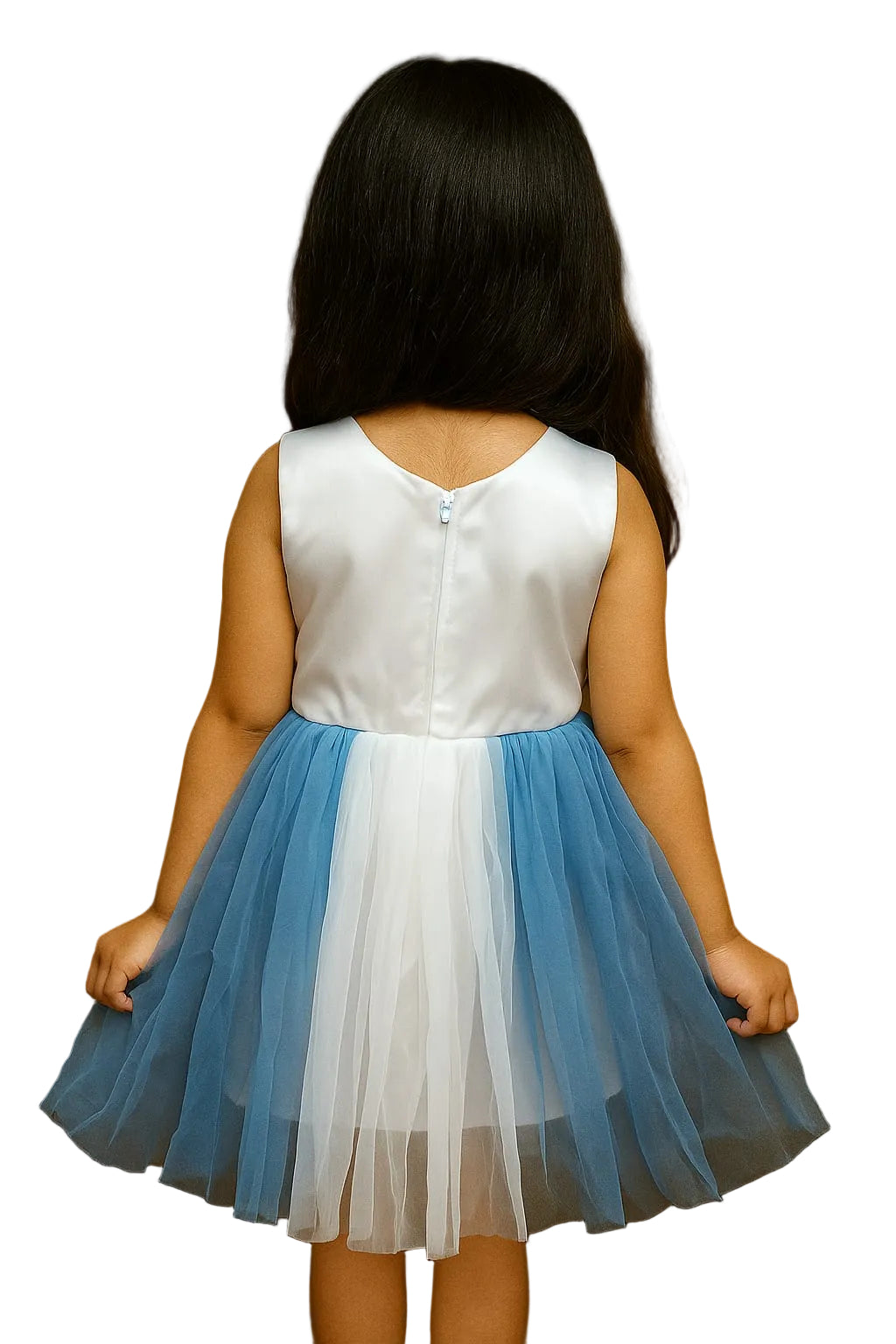 Shaquib Azure Sky Radiance Party Dress