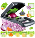 Al Shaquib 14-in-1 Multi-Functional Vegetable Chopper & Slicer | Premium Kitchen Cutter
