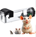 Al Shaquib Humane Smart Mouse Trap - Reusable Live Rat Catcher for Indoor & Outdoor